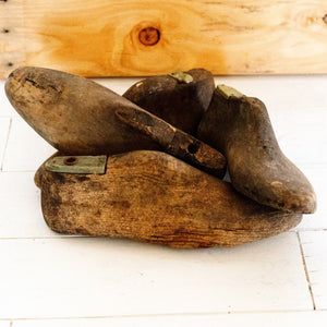 Antique Wooden Shoe Mold